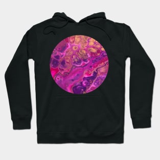 Pink Passion / Acrylic Pouring Hoodie